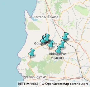 Mappa Via S. Nicolò, 09036 Guspini SU, Italia (7.43)