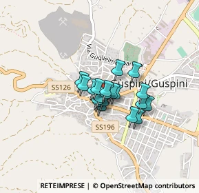 Mappa Via S. Nicolò, 09036 Guspini SU, Italia (0.2455)