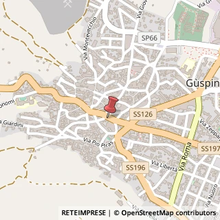 Mappa Via G.Mazzini, 39, 09036 Guspini, Medio Campidano (Sardegna)