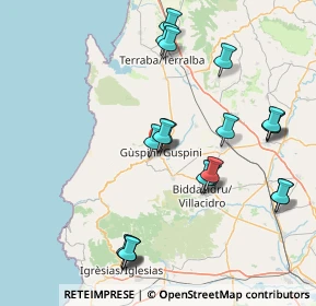 Mappa Via Dante Alighieri, 09036 Guspini SU, Italia (18.78)