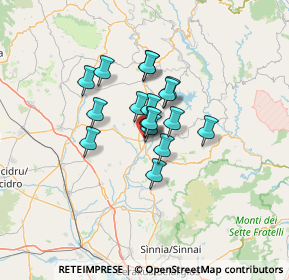 Mappa 09040 Senorbì CA, Italia (9.03471)