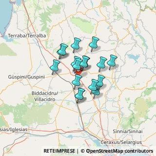 Mappa Km. 40, 09027 Serrenti SU, Italia (9.90118)