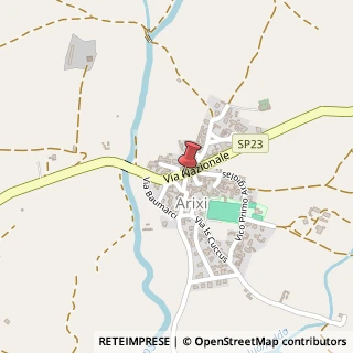 Mappa Via Chiesa, 1, 09040 Arixi CA, Italia, 09040 Senorbì, Medio Campidano (Sardegna)