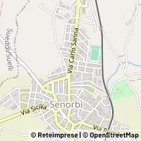 Mapa Senorbì