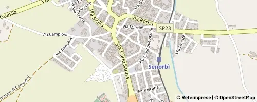 Mappa Senorbì