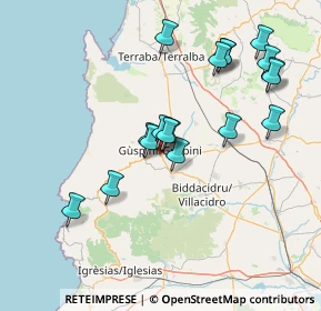 Mappa Via Emanuela Loi, 09036 Guspini SU, Italia (15.69444)