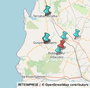 Mappa Via Emanuela Loi, 09036 Guspini SU, Italia (12.59273)
