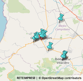 Mappa Via Emanuela Loi, 09036 Guspini SU, Italia (5.58636)