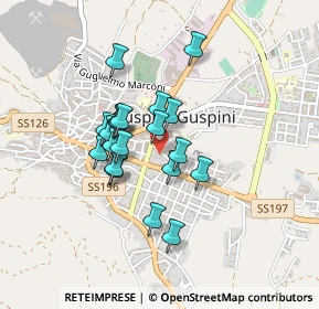 Mappa Via Zeppara, 09036 Guspini SU, Italia (0.36)