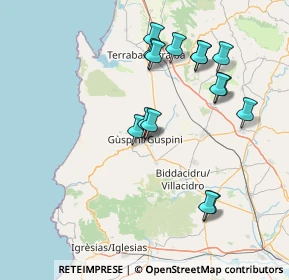 Mappa Via Zeppara, 09036 Guspini SU, Italia (16.40933)