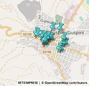 Mappa Strada Statale 196 di Villacidro, 09036 Guspini SU, Italia (0.216)