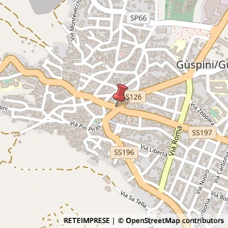 Mappa Strada Statale 126, Km96, 09036 Guspini, Medio Campidano (Sardegna)