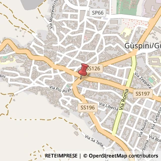 Mappa Via Santa Maria, 11, 09036 Guspini, Medio Campidano (Sardegna)
