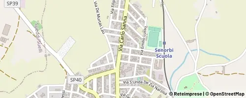Mappa Senorbì