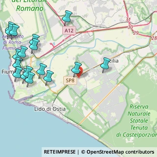 Mappa Via Alfonso Airoldi, 00124 Roma RM, Italia (6.26706)
