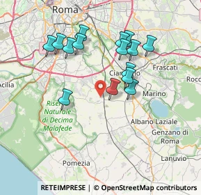 Mappa 00134 Borgo Lotti RM, Italia (7.22467)