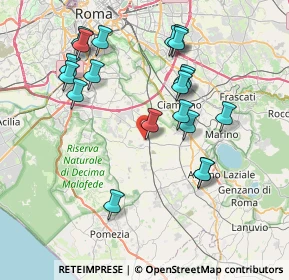 Mappa 00134 Borgo Lotti RM, Italia (8.2825)