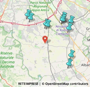Mappa 00134 Borgo Lotti RM, Italia (4.71455)