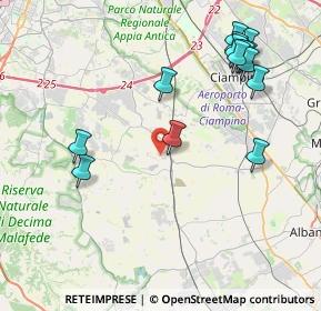 Mappa 00134 Borgo Lotti RM, Italia (4.93)