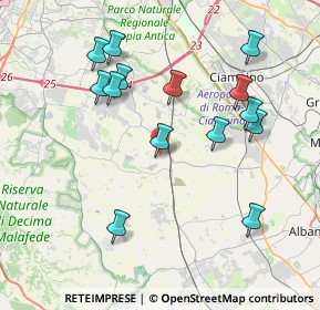 Mappa 00134 Borgo Lotti RM, Italia (4.24786)