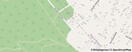 Mappa Rocca Priora