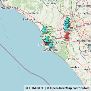 Mappa Via Angelo Paolucci, 00054 Fiumicino RM, Italia (14.05273)