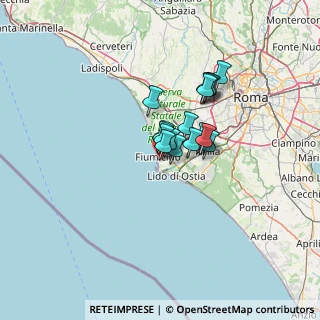 Mappa Via Angelo Paolucci, 00054 Fiumicino RM, Italia (8.40118)