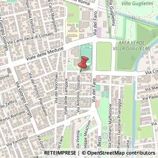 Mappa Via Coni Zugna, 217A, 00054 Fiumicino, Roma (Lazio)