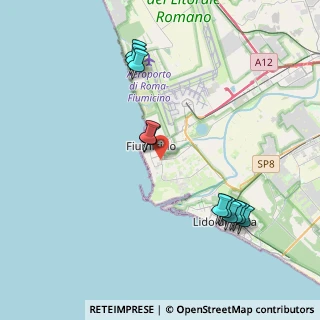 Mappa Via Antonio Toscano, 00054 Fiumicino RM, Italia (4.58545)