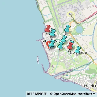 Mappa Via della Torre Alessandrina, 00054 Fiumicino RM, Italia (1.33091)