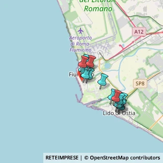 Mappa Via della Torre Alessandrina, 00054 Fiumicino RM, Italia (2.90294)