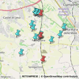 Mappa Via Zaccaria Betti, 00134 Roma RM, Italia (2.009)
