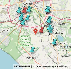 Mappa 00134 Roma RM, Italia (8.725)