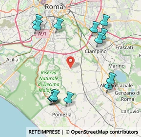 Mappa 00134 Roma RM, Italia (9.88462)