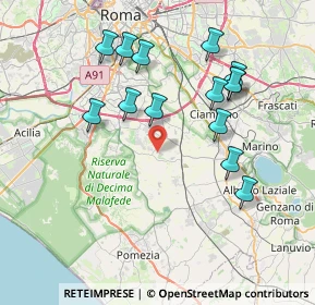 Mappa 00134 Roma RM, Italia (8.13214)