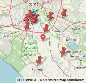 Mappa 00134 Roma RM, Italia (8.47333)