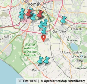 Mappa 00134 Roma RM, Italia (8.70467)