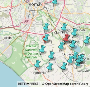 Mappa 00134 Roma RM, Italia (9.665)