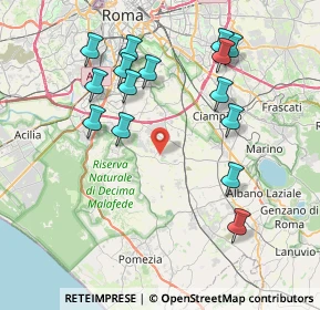 Mappa 00134 Roma RM, Italia (8.68533)