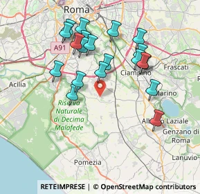 Mappa 00134 Roma RM, Italia (7.6195)