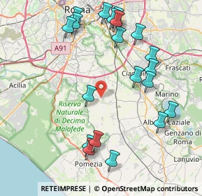 Mappa 00134 Roma RM, Italia (9.7645)