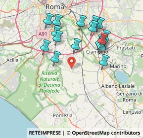 Mappa 00134 Roma RM, Italia (7.87294)