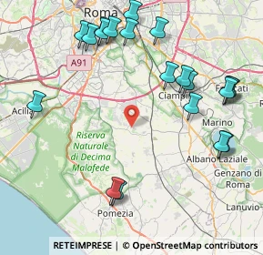 Mappa 00134 Roma RM, Italia (10.4225)