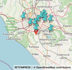 Mappa 00134 Roma RM, Italia (12.68636)