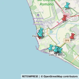 Mappa Via Vittorio Giannattasio, 00054 Fiumicino RM, Italia (4.11583)