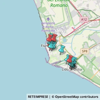 Mappa Via Vittorio Giannattasio, 00054 Fiumicino RM, Italia (2.78059)