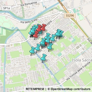 Mappa Via Monte Solarolo, 00054 Roma RM, Italia (0.3)