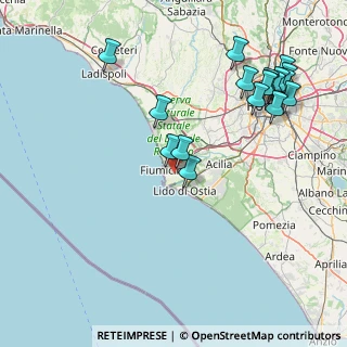 Mappa Via Monte Solarolo, 00054 Roma RM, Italia (20.02944)