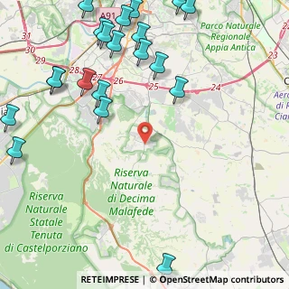 Mappa Largo eugenio reffo, 00128 Roma RM, Italia (6.4225)