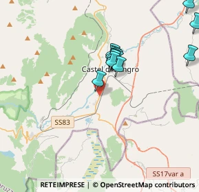 Mappa SS 17, 67031 Castel di Sangro AQ, Italia (3.70154)